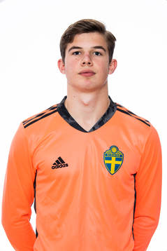 Melker Ellborg i P16-landslaget