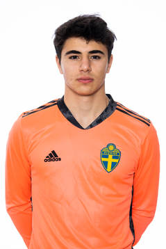 Johan Guadagno i P16-landslaget