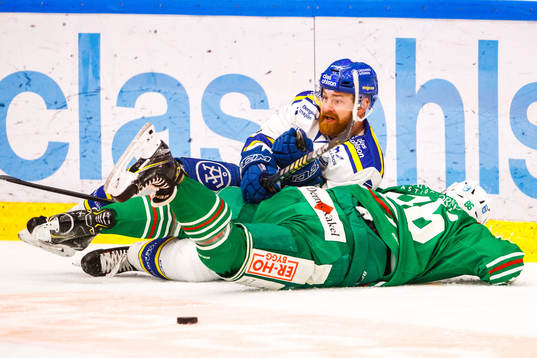 Leksands Mattias Ritola och Rögles Eric Gelinas