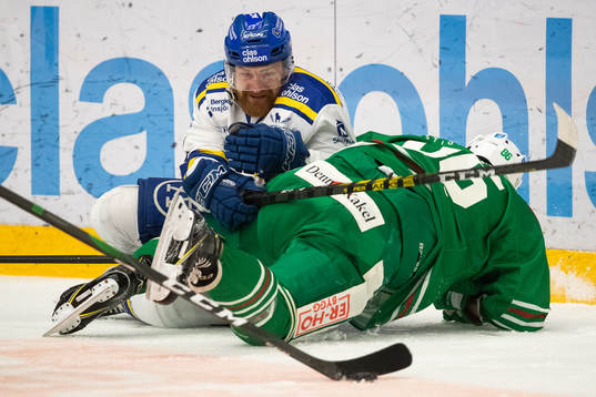 Leksands Mattias Ritola och Rögles Eric Gelinas