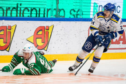 Rögles Leon Bristedt och Leksands Thomas Valkvae Olsen