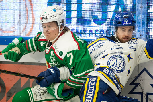 Rögles Erlend Lesund och Leksands Oskar Lang