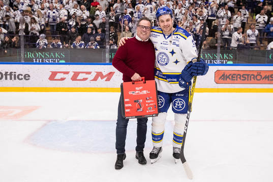 Leksands Johan Fransson utsedd till matchens lirare