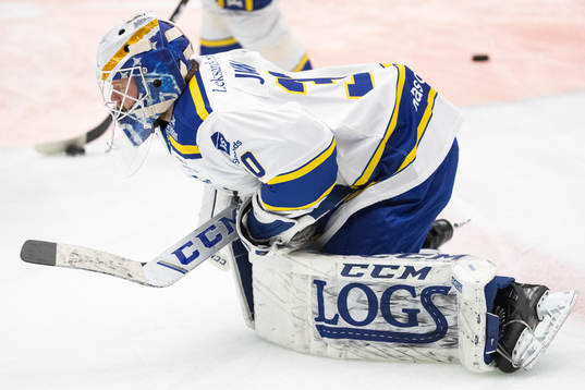 Leksands målvakt Janne Juvonen