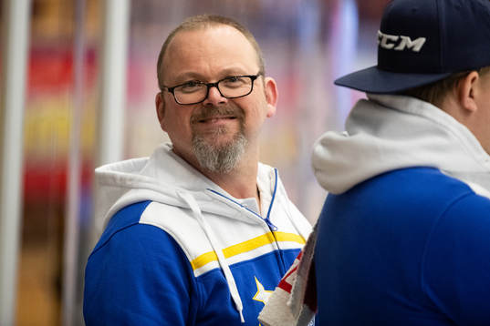 Leksands materialförvaltare Rob Flahiff