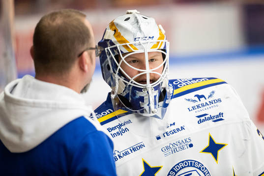 Leksands målvakt Janne Juvonen