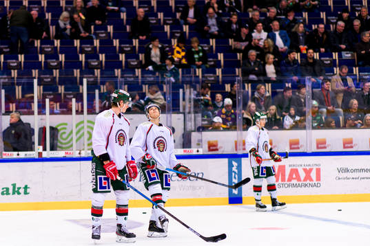 Frölundas Elmer Söderblom och Jonatan Lundin Andersson