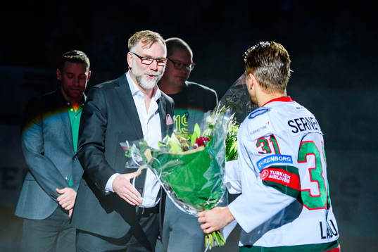 Peter Nordström hyllas
