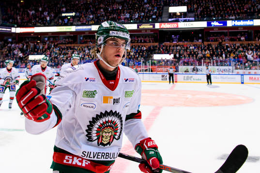 Frölundas Samuel Fagemo jublar