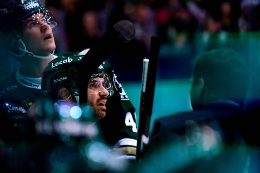 Färjestads Michael Latta och Martin Johansson