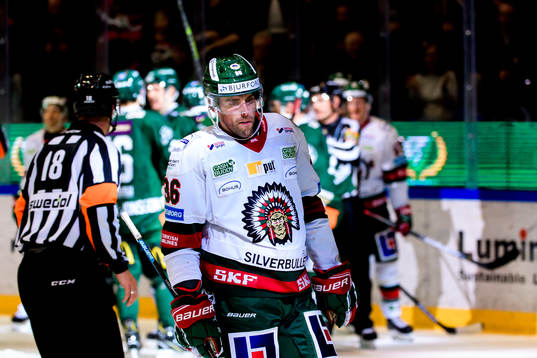Frölundas Brandon Gormley deppar