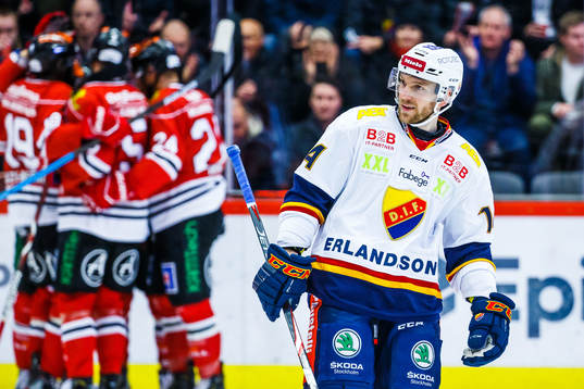 Djurgårdens Tom Wandell deppar