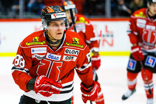 Örebros Joonas Rask jublar