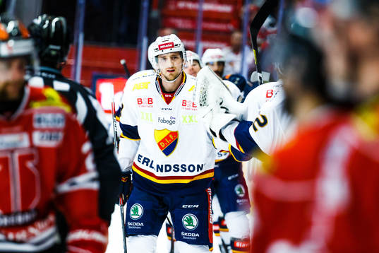 Djurgårdens Anton Hedman jublar
