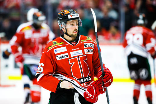 Örebros Mathias Bromé deppar