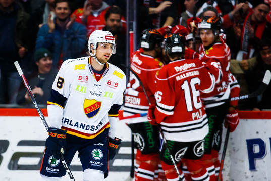 Djurgårdens Anton Hedman deppar