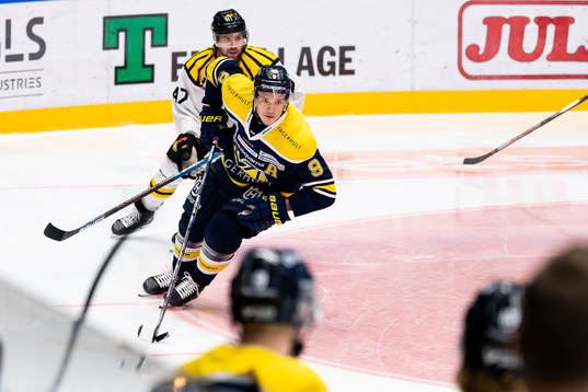 s Didrik Strömberg och Brynäs Eric Norin
