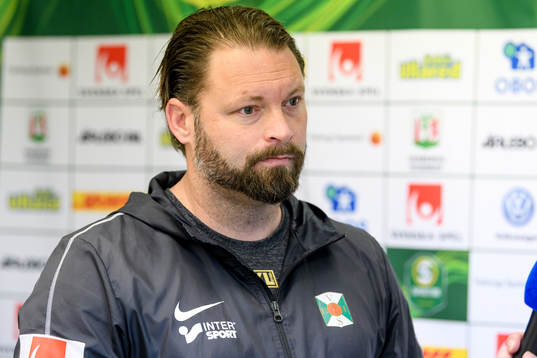 Varbergs tränare Joakim Persson