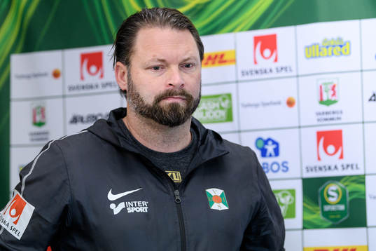 Varbergs tränare Joakim Persson