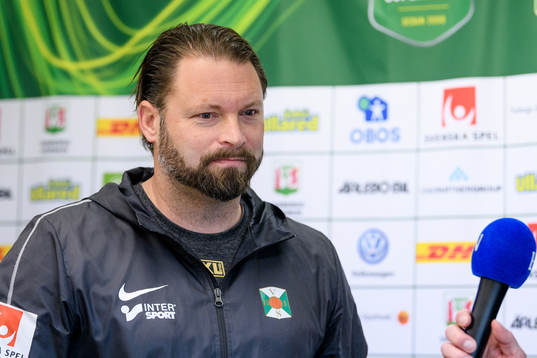Varbergs tränare Joakim Persson