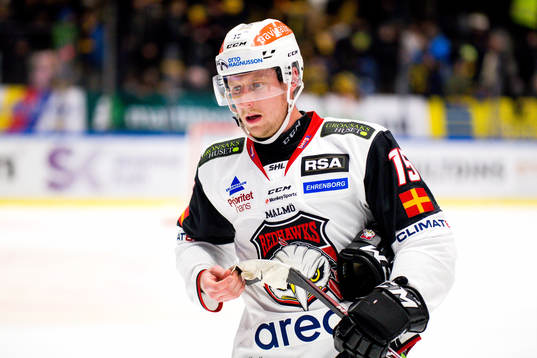 Malmös Axel Wemmenborn deppar