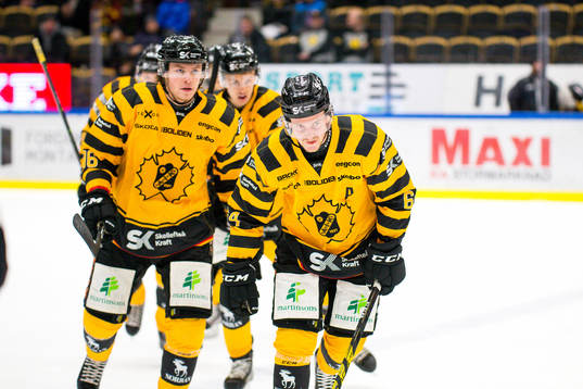 Skellefteås Jonathan Pudas jublar