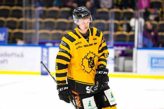 Skellefteås Philip Broberg deppar