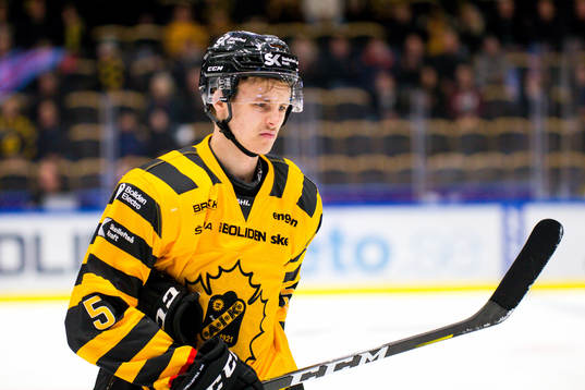 Skellefteås Philip Broberg deppar