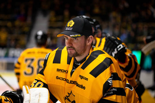 Skellefteås målvakt Gustaf Lindvall
