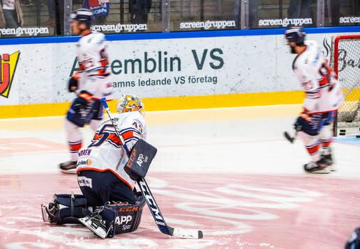 Växjös målvakt Viktor Andrén