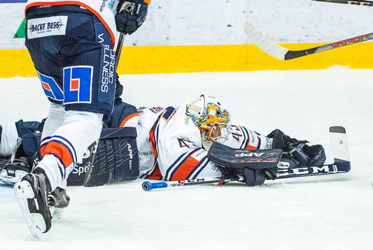 Växjös målvakt Viktor Andrén