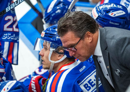 Oskarshamns tränare Håkan Åhlund