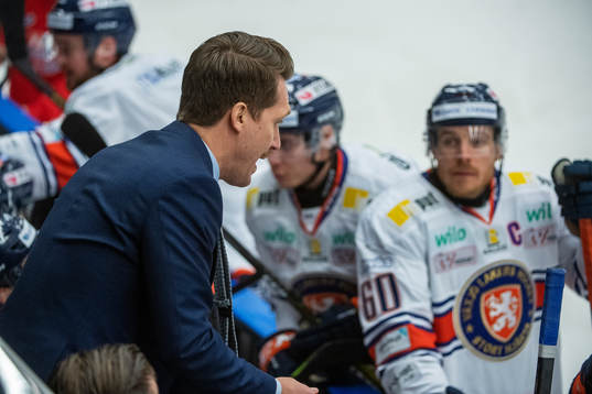 Växjös tränare Sam Hallam