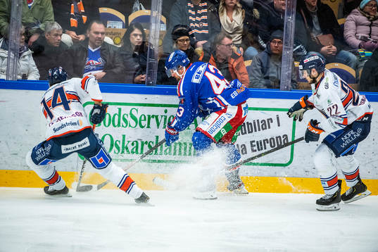 Oskarshamns Nichlas Hardt och Växjös Emil Pettersson samt