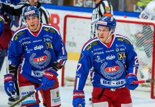 Oskarshamns Joakim Thelin och Henrik Nilsson deppar