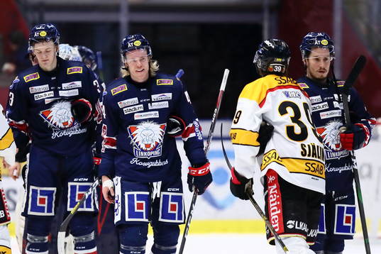 Linköpings Samuel Lofquist deppar