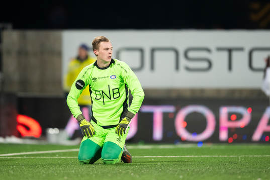 Goalkeeper Kristoffer Sundquist Klaesson of Vålerenga