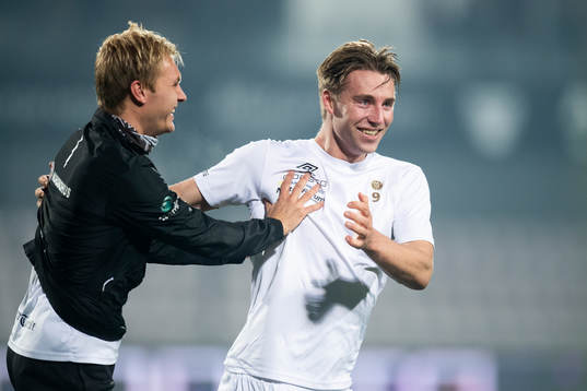 Alexander Betten Hansen and Sondre Liseth of Mjøndalen
