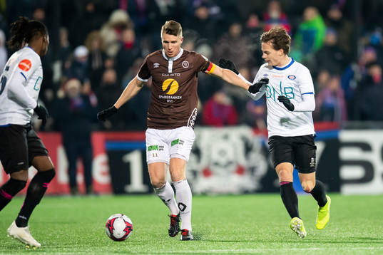 Christian Gauseth of Mjøndalen and Felix Horn Myhre of