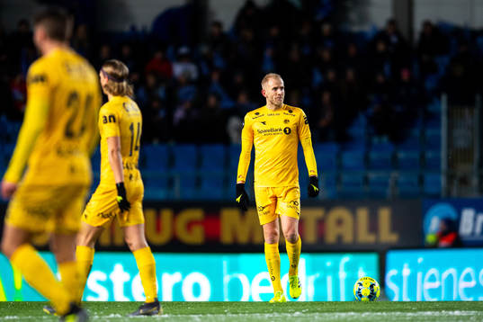Vegard Leikvoll Moberg of Bodø/Glimt looks dejected