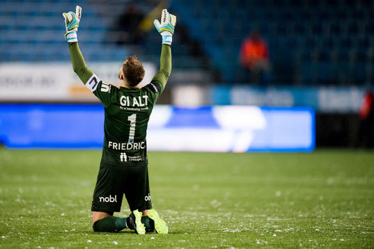 Goalkeeper Ricardo Friedrich of Bodø/Glimt