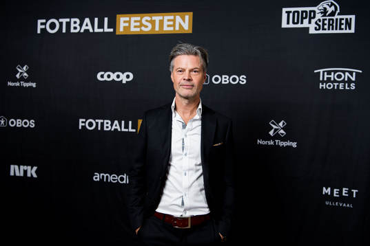 Vegard Hansen, head coach of Mjøndalen, arrives