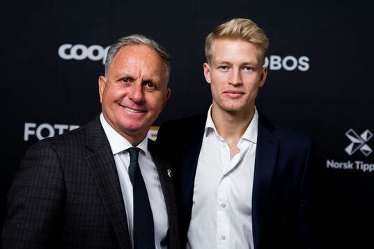 Jan Jönsson, head coach of Stabæk, and Andreas