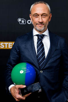Lars Bohinen, head coach of Aalesund, poses for a portrait