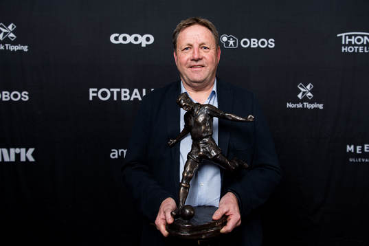 Bjarne Berntsen, head coach of Viking, poses for a portrait