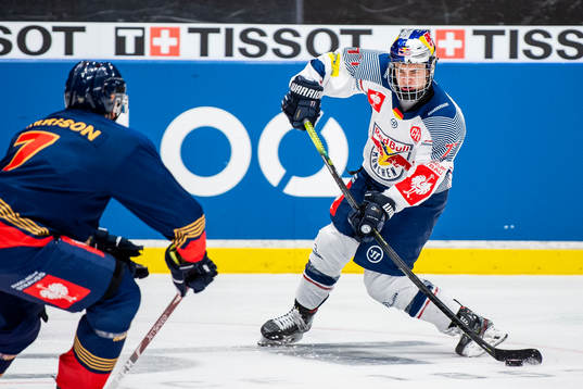 John Jason Peterka of Red Bull Munich