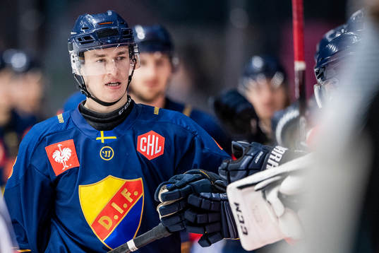 Kalle Östman of Djurgården celebrates