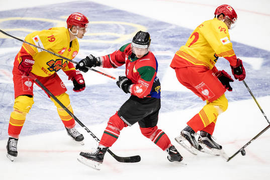David Ullström and Rajan Sataric of Biel-Bienne against