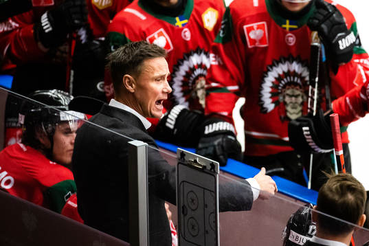 Head coach Roger Rönnberg of Frölunda