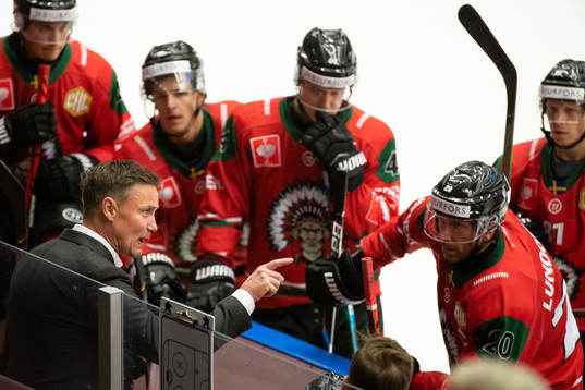 Head coach Roger Rönnberg of Frölunda